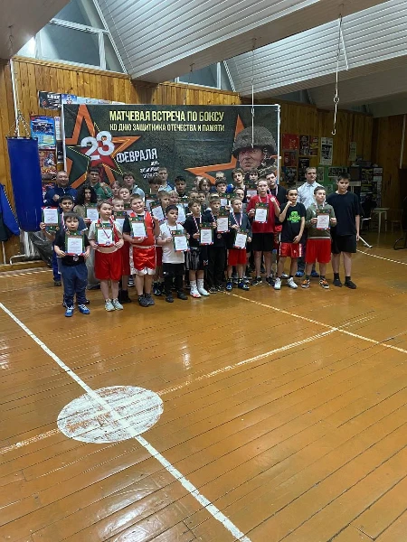 День защитника Отечества. Память героя и матчевая встреча по боксу Байкальск - Утулик