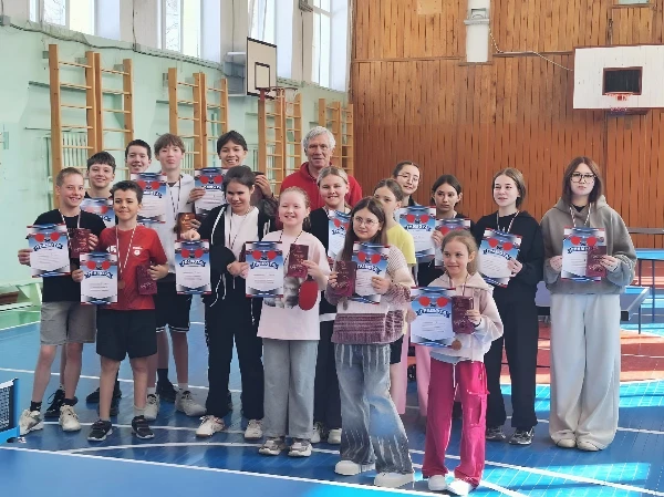 Во время весенних каникул в Байкальске прошел городской турнир по настольному теннису